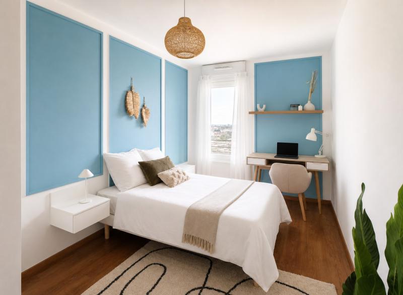 Coliving - Lille - Chambre scandinave de 14 m² à louer en coliving à Lille - LIL06