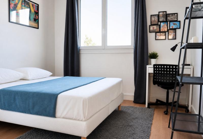 Coliving - Nantes - Belle chambre calme et lumineuse - 13m² - NT4