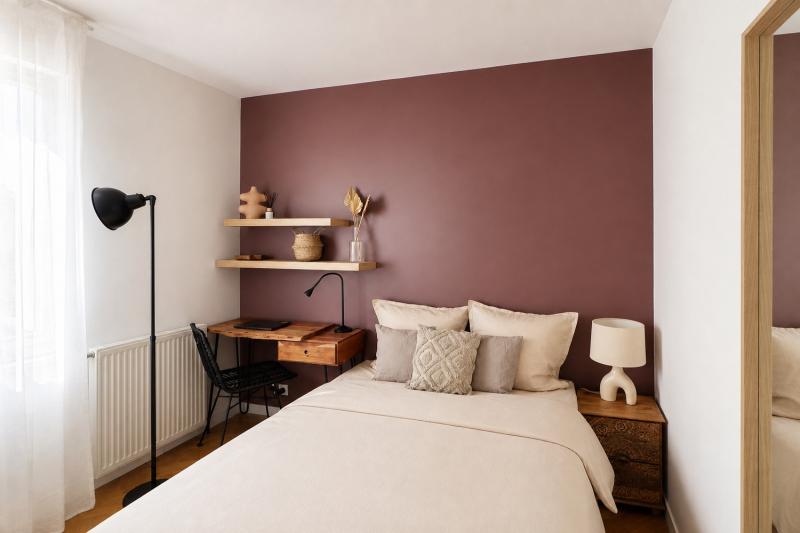 Coliving - Saint-Denis - Paris - Chambre minimaliste de 10 m² à louer en coliving près de Paris - SDN46