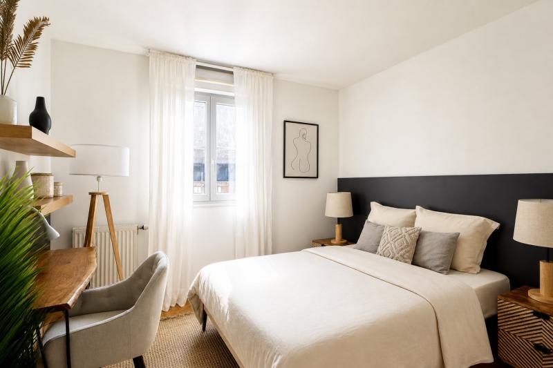 Coliving - Saint-Denis - Paris - Chambre accueillante de 12 m² à louer en coliving près de Paris - SDN42
