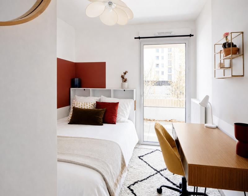 Coliving - Villeurbanne - Lyon - Chambre cocooning de 10 m² à louer près de Lyon - LYO42