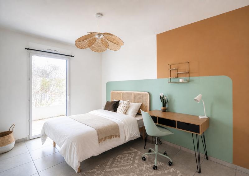Coliving - Villeurbanne - Lyon - Grande chambre de 23 m² à louer près de Lyon - LYO44