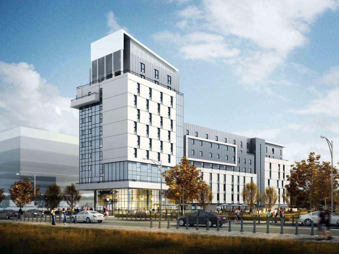LE COLLEGE : Le Collège Façade Nord