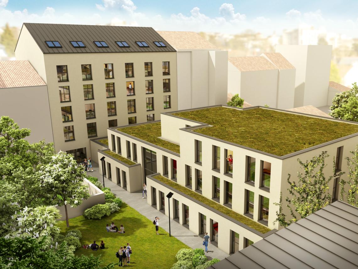 KOSY Appart'hôtels - ART'& FACTS : Extérieur Batiment 2