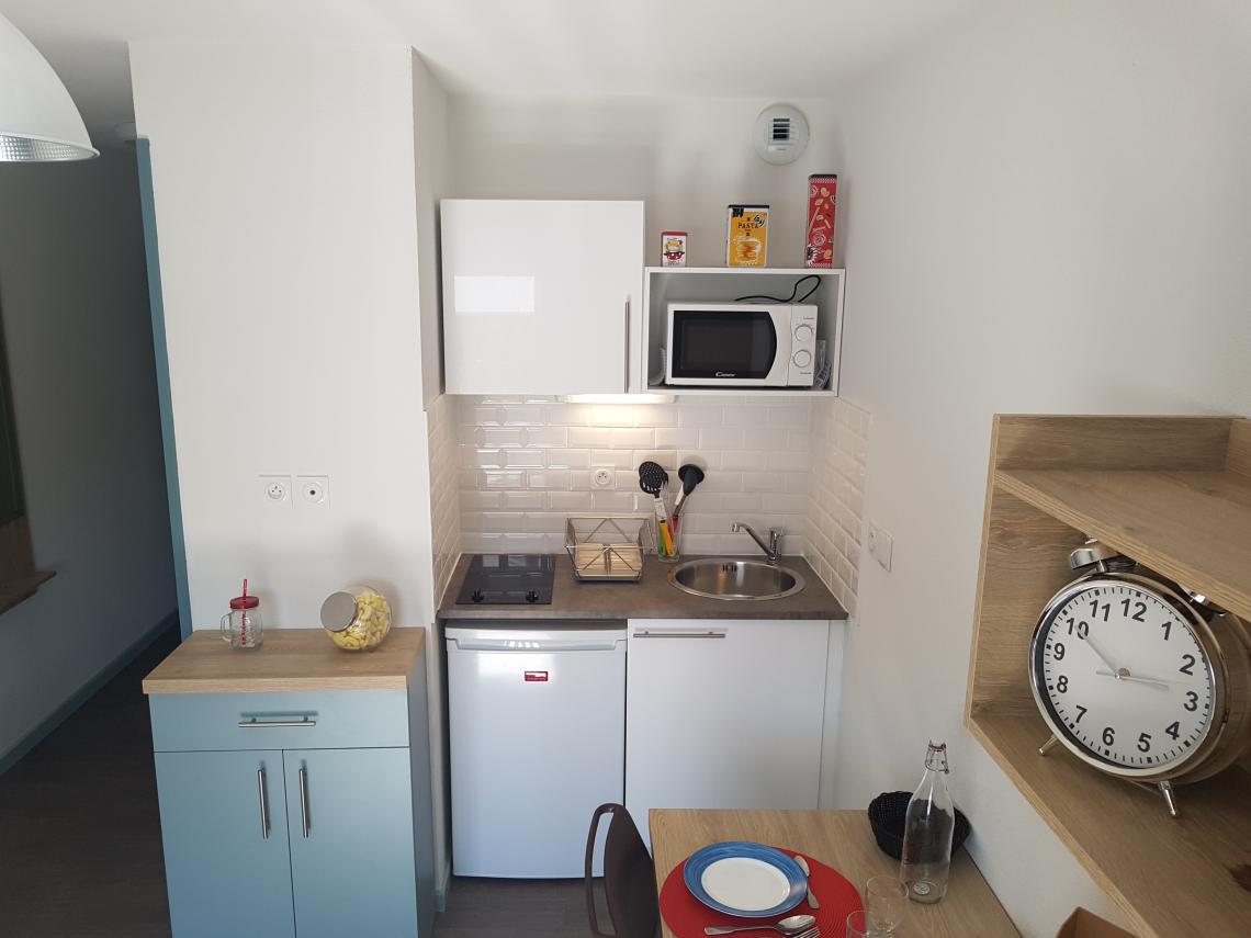 CAP'ETUDES RENNES : Coin kitchenette