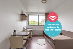 Studio 23 m² : STUDEA CERGY UNIVERSITE 1