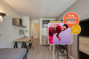  Type1bis 24 m² : STUDEA LILAS D'ESPAGNE