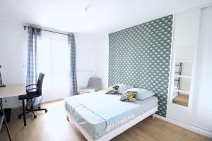 Coliving - Clichy - Paris - Grande chambre lumineuse – 15m² - CL1