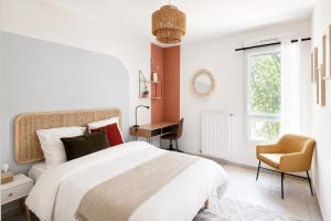 Coliving - Villeurbanne - Lyon - Belle chambre de 13 m² à louer tout équipée près de Lyon - LYO35