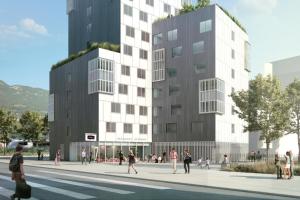 Cession Appartement en Résidence Etudiante de type T1 de 21 m² à Grenoble - Oxygene - CARDINAL CAMPUS