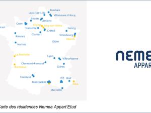  alt="Forte demande pour les résidences étudiantes Nemea Appart'Etud"