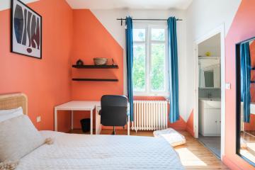 Coliving - Bordeaux - Chambre spacieuse et confortable – 14m² - BO8