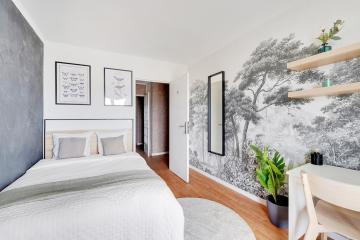 Coliving - Boulogne-Billancourt - Paris - Emménage dans cette chambre de 12 m² - BBC03