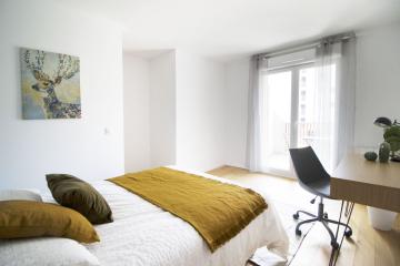 Coliving - Grenoble - Chambre chaleureuse de 12m² -G011