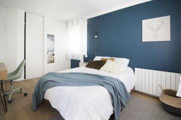 Coliving - Grenoble - Chambre soignée de 13m² en coliving -G013