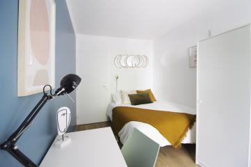 Coliving - Grenoble - Jolie chambre de 10m² en coliving -G006