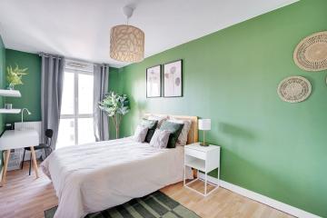 Coliving - Le Kremlin-Bicetre - Emménage dans cette chambre contemporaine de 14 m² en co-living aux portes de Paris - KRB3