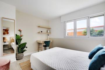 Coliving - Le Kremlin-Bicetre - Chambre naturelle de 12 m² - KRB34