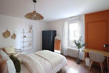 Coliving - Lille - Chambre contemporaine de 14 m² à louer en coliving - LIL03