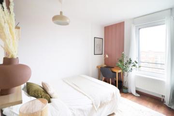 Coliving - Lille - Charmante chambre de 11 m² à louer à Lille en coliving - LIL13