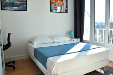 Coliving - Nantes - Chambre spacieuse avec balcon - 15m² - NT1