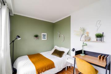 Coliving - Paris - Confortable chambre de 10m² en coliving à louer à Paris - PA64