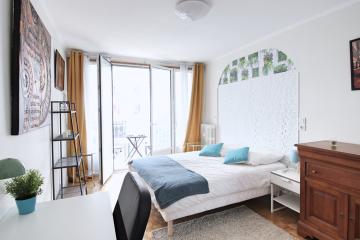 Coliving - Paris - Chambre avec balcon privatif - 17m² - PA15