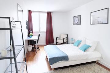 Coliving - Paris - Chambre spacieuse et lumineuse - 16m² - PA13