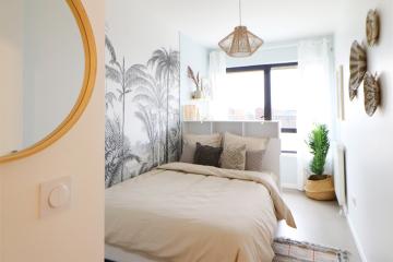 Coliving - Paris - Loue cette chambre bohème de 10 m² en coliving au coeur de Rosa Parks - PA68