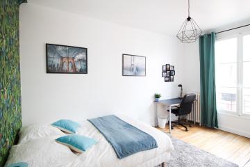 Coliving - Paris - Chambre chaleureuse et lumineuse – 14m² - PA25