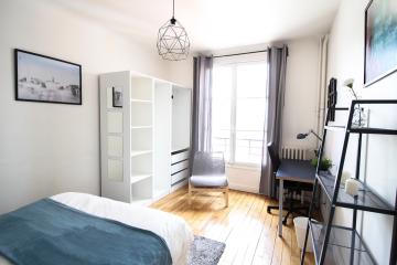 Coliving - Paris - Chambre confortable et chaleureuse – 14m² - PA26