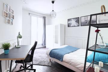 Coliving - Paris - Chambre spacieuse et lumineuse – 15m² - PA5