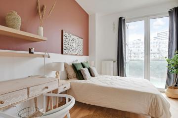 Coliving - Paris - Chambre moderne de 12 m² en coliving à Paris - PA95