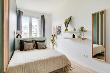 Coliving - Paris - Chambre cocooning de 12 m² en coliving à Rosa Parks - PA96