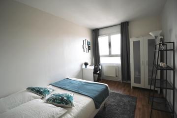 Coliving - Paris - Chambre chaleureuse et lumineuse – 10m² - PA40