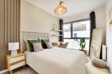 Coliving - Paris - Chambre apaisante de 11 m² en coliving à Paris - PA97