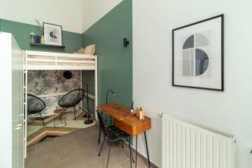 Coliving - Paris - Chambre de 11 m² avec mezzanine en coliving à Paris - PA87