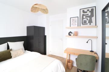 Coliving - Schiltigheim - Strasbourg - Loue cette chambre cocooning de 10 m² dans un appartement en coliving à Schiltigheim - ST75
