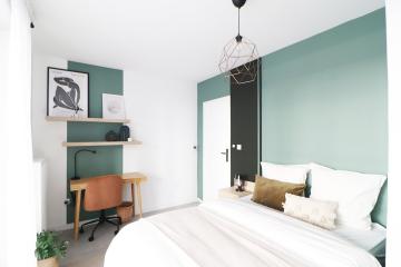 Coliving - Schiltigheim - Strasbourg - Loue cette chambre cosy de 12 m², avec balcon privatif, dans un appartement en coliving à Schiltigheim - ST76