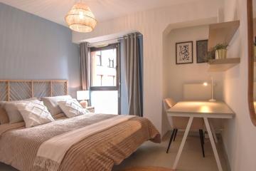 Coliving - Strasbourg - Chambre apaisante de 10 m² - ST97