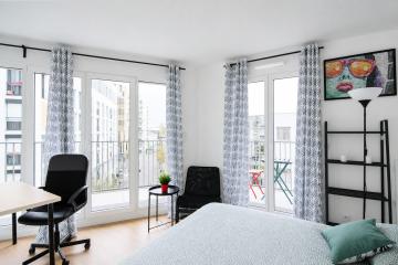 Coliving - Clichy - Paris - Chambre lumineuse et calme – 13m² - CL17