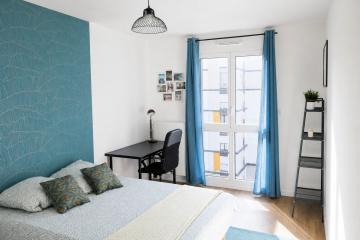 Coliving - Clichy - Paris - Chambre spacieuse et lumineuse – 15m² - CL24