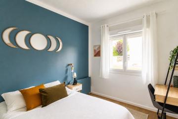 Coliving - Grenoble - Belle chambre décorée de 11m² à Grenoble -G004