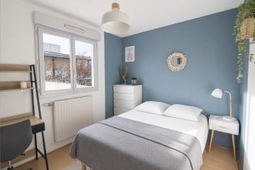 Coliving - Lyon - Belle chambre chaleureuse - LY017