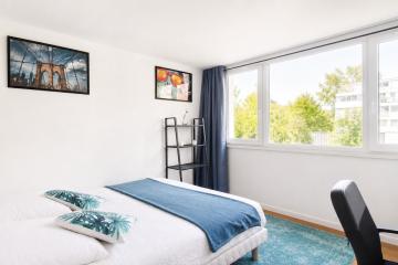 Coliving - Nanterre - Paris - Belle chambre chaleureuse – 10m² - NTR6