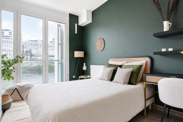 Coliving - Paris - Chambre contemporaine de 11 m² en coliving à Rosa Parks - PA94