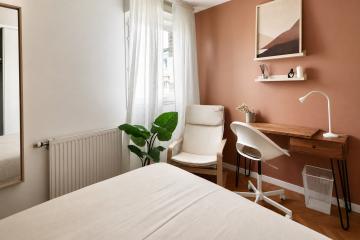 Coliving - Saint-Denis - Paris - Chambre chaleureuse de 11 m² à louer en coliving près de Paris - SDN50
