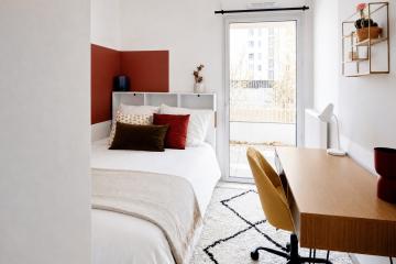 Coliving - Villeurbanne - Lyon - Chambre cocooning de 10 m² à louer près de Lyon - LYO42